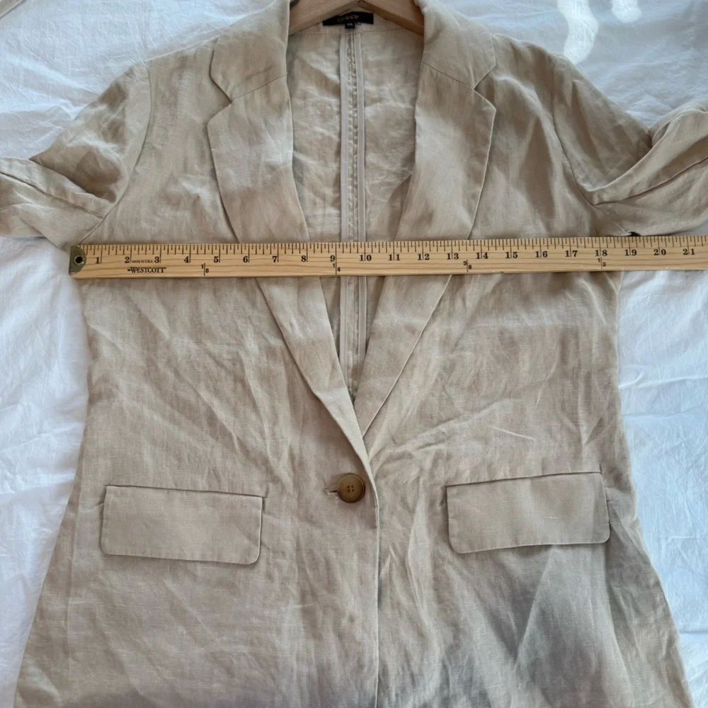 Quince linen blazer